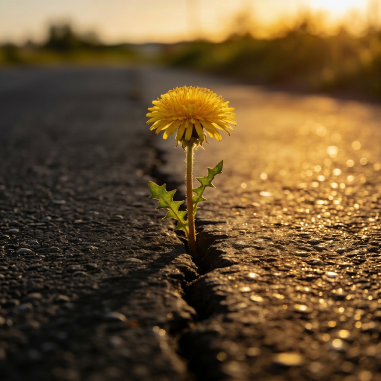 Blume_Asphalt